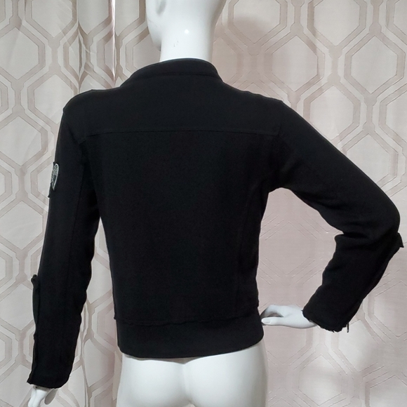 Jedidiah black moto jacket - Picture 4 of 8